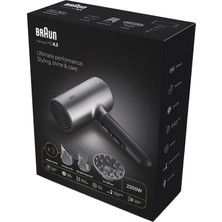 Braun BRHD435E Hd4.3 Iontec Difüzörlü Saç Kurutma Makinesi, 3 Başlıklı, 2200W