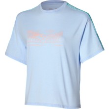 Mizuno Athletics Graphic Kadın Tişört Lila