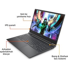 Hp Victus W15-FB2010NT Amd Ryzen 5-8645HS 24GB Ddr5 4tb SSD 8gb/ RTX4060 Freedos 15.6" 144 Hz Fhd IPS Taşınabilir Bilgisayar VİCTUSA05NJEA04+WEBLEGELSINÇANTA