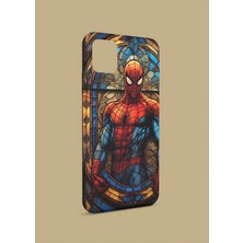 Atlas Kılıf Apple iPhone 12 Mini Uyumlu Spider-Man Tasarım Uv Baskı Lansman Kılıf