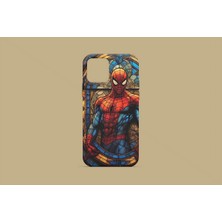 Atlas Kılıf Apple iPhone 12 Mini Uyumlu Spider-Man Tasarım Uv Baskı Lansman Kılıf