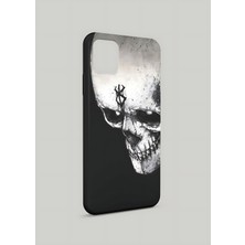 Atlas Kılıf Apple iPhone 14 Plus Uyumlu Anime Berserk Skull Tasarım Uv Baskı Lansman Kılıf