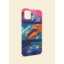 Atlas Kılıf Apple iPhone 12 Uyumlu Supercars-Supra-Subaru Tasarım Uv Baskı Lansman Kılıf