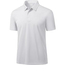 Ghassy Co. Erkek Golf Dry Fit Classic Tenis Casual Polo Yaka T-Shirt