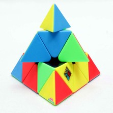 Hediyecik Moyu Meilong Pyraminx Zeka Küpü Akıl Küpü Rübik Küp Yapışkansız