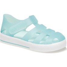 Igor STAR PVC Kız Çocuk Yazlık Sandalet – Cırt Cırtlı, Yuvarlak Burunlu, Düz Tabanlı Rahat Yaz Ayakkabısı