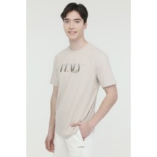 Lumberjack ml Owen 11ITL1067 4fx Bej Erkek Kısa Kol T-Shirt