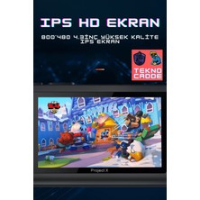 Beboncool Project x 4.3inç IPS Hd Ekran 10000+ Oyunlu Retro Arcade Oyun Konsolu Atari