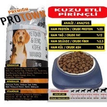 Pro Town Her Köpeğin Yeme Garantisi ile Protown Kuzulu Köpek Maması 15 kg Kuzulu