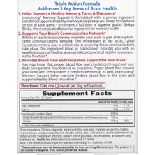 Brain Strong Brain Strong, Memory Support (Hafıza Desteği), 30 Tablet