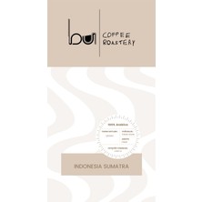 Bu Coffee Roastery Indonesia Sumatra Yöresel KAHVE250 gr (Çekirdek)