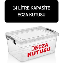 Deembro Kızılay Logolu 3 Adet 20 Lt 14 Lt 9 Lt Ecza Kutusu Ecza Dolabı Çantası Ilaç Kutusu Ilaç Saklama