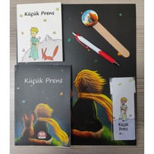 Küçük Prens - Antoine De Saint-Exupery - Poster - Not Defteri - Kitap Ayracı 4'lü Set