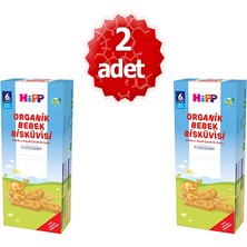 Hipp Organik Bebek Bisküvisi 180 gr x 2 Adet