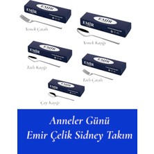 Emir Çelik Sidney Model Anneler Günü Yemek Takımı 5'li Set 60 Parça