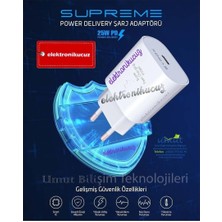 Syrox Samsung Galaxy S24 Plus Uyumlu 25W Type-C Çıkışlı 25W Adaptör Şarj Başlığı Kablosu Yok Kutuda.