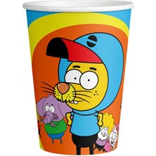 Kikajoy Kral Şakir Action Karton Bardak 8 Li