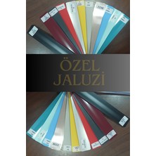 Özel Jaluzi Beyaz 25 Mm Metal  Jaluzi