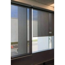 Özel Jaluzi Antrasit Sun Screen Stor Perde 1. Kalite Sun Screen Perde