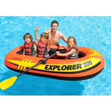 Vardem Oyuncak IB58332 Explorer Şişme Bot 300  186KG -Intex