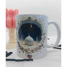 Mugs And Love 3D Cami Baskı Büyük Boy Kupa