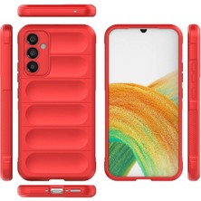 Newface Samsung Galaxy A05S Kılıf Optimum Silikon - Kırmızı 374113