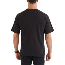 Columbia Erkek Kısa Kollu T-Shirt Siyah Renkli 3XL Beden Outdoor Kullanım İçin Rahat Tasarım