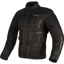 Vexo Adventure H20 4 Mevsim Motosiklet Montu Siyah