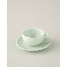 English Home Fiore New Bone China Kahve Fincan Takımı Mint