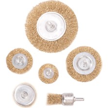 Meşem 574 25/38/50/75/100 mm Dairesel Çelik Tel Fırça Seti