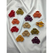 Dzc Kuzenler Avm 12'li Mandal Toka Seti Sonbahar Renkli