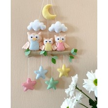 Efs Baby Kız Bebek Odası Kapı Süsü Duvar Süsü