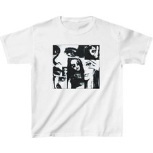 Tarz Yeri Çocuk Baskılı T-Shirt - Beyaz