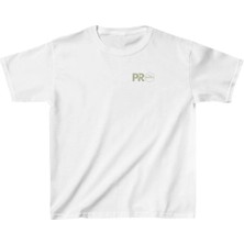 Tarz Yeri Çocuk Baskılı T-Shirt - Beyaz