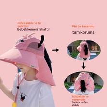 Xiaopeng Store Hg Harika Çocuk Güneş Şapkası Plaj Şapkası Balıkçı Şapkası (Yurt Dışından)