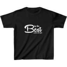 Tarz Yeri Çocuk Baskılı T-Shirt - Siyah