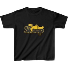 Tarz Yeri Çocuk Baskılı T-Shirt - Siyah