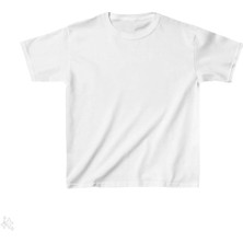 Lavinia Boutiques Çocuk Unisex Basic T-Shirt - Beyaz