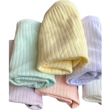 Dondeza Tutku Dondeza Kız Çocuk Pastel Renk Fitilli Pamuklu Boxer 6'lı Paket