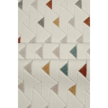 Hbc Mudo Koleksiyonu Dekoratif Örgü ve Makine Dokuma Yumuşak Salon Kilim Mutfak Makine Halısı