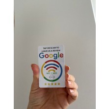 Aktap Nfc Google Review Card In English