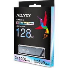 Adata A-Data USB Flash UE800 Usb3.2 128GB  AELI-UE800-128G-CSG 1000MBPS Gri