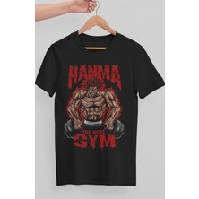 Fuddy Moda Oversize Baki Hanma Baskılı T-Shirt, Unisex Anime Baskılı Tişört