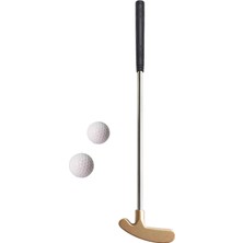 Gazechimp Mini Golf Atıcılar 15.8 cm Golf Eğ Taşınabilir Altın ile (Yurt Dışından)