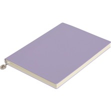 Victoria's Journals Smyth Classic Esnek Kapak Çizgili Defter, 14.8X21 cm -Lila
