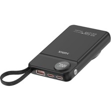 Sunix 10000 Mah 15W Kablosuz 22.5W Kablolu 2,5W Saat Şarj Wireless Powerbank