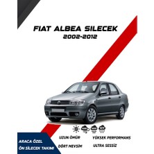 Martigues Fiat Albea 2009 Model Araca Özel Muz Silecek Seti Sürücü Taraf 550 Yolcu Taraf 450MM