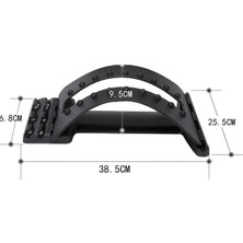Yinstree Lomber Traksiyon Germe Cihazı Duruş Düzeltici Masaj Sedyesi (Yurt Dışından)