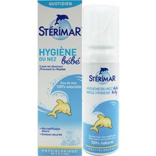 Sterimar Baby Deniz Suyu Burun Spreyi 100 ml 0-3 Yaş Bebekler İçin Doğal Hijyen Sağlar