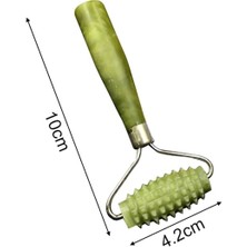 Yinstree Taşınabilir Masaj Silindiri Yeşim Yüz Masajı Rulo (Yurt Dışından)